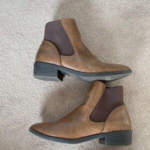 Call It Spring Brown Ankle Boots